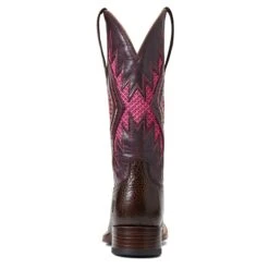 Ariat Ladies Sienna VentTEK 360 Dark Brown Western Boots 10040378 -Ariat Shoes Shop S22 WMS WEST 10040378 heel