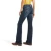 Ariat Ladies Vicky R.E.A.L™ Denim Boot Cut Jeans 10040798 1 Ariat Ladies Vicky R.E.A.L™ Denim Boot Cut Jeans 10040798 -Ariat Shoes Shop S22 WMS WEST 10040798 back