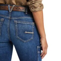 Ariat® Ladies Rebar Work Flex Riveter Boot Cut Jeans 10039142 -Ariat Shoes Shop S22 WMS WORK 10039142 detail03