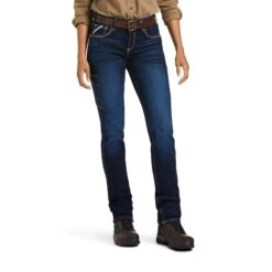 Ariat® Women's Rebar Frances Work Flex Riveter Slim Leg Jeans 10039143