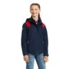 Ariat® Youth Spectator Waterproof Navy Team Jacket 10039213 2 Ariat® Youth Spectator Waterproof Navy Team Jacket 10039213 -Ariat Shoes Shop S22 YTH ENGL 10039213 front