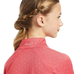 Ariat® Children's Sunstopper 2.0 Party Dot Baselayer Shirt 10039344 -Ariat Shoes Shop S22 YTH ENGL 10039344 detail02