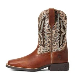 Ariat® Children's Koel VenTEK™ Spiced Cedar Square Toe Boots 10040258 11 Ariat® Children's Koel VenTEK™ Spiced Cedar Square Toe Boots 10040258 -Ariat Shoes Shop S22 YTH WEST 10040258 side