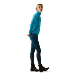 Ariat® Ladies Agile Softshell Mosaic Blue Jacket 10043492 -Ariat Shoes Shop S23 WMS ENGL 10043492 full