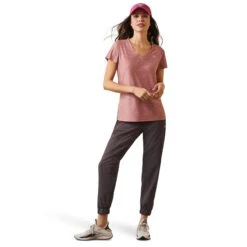 Ariat® Ladies Laguna Nostalgia Rose Top 10043529 -Ariat Shoes Shop S23 WMS WEST 10043529 full