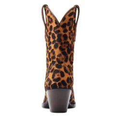 Ariat® Ladies Bandida Leopard Hair On Western Boots 10044393 12 Ariat® Ladies Bandida Leopard Hair On Western Boots 10044393 -Ariat Shoes Shop S23 WMS WEST 10044393 heel