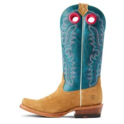 Ariat® Ladies Futurity Boon Buckskin Roughout Western Boots 10044403 13 Ariat® Ladies Futurity Boon Buckskin Roughout Western Boots 10044403 -Ariat Shoes Shop S23 WMS WEST 10044403 side