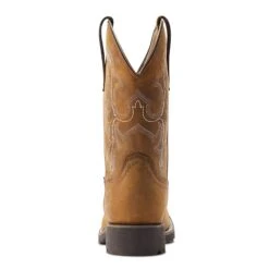 Ariat® Ladies Unbridled™ Rancher H2O Oily Distressed Tan Boots 10044437 11 Ariat® Ladies Unbridled™ Rancher H2O Oily Distressed Tan Boots 10044437 -Ariat Shoes Shop S23 WMS WEST 10044437 heel