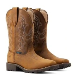 Ariat® Ladies Unbridled™ Rancher H2O Oily Distressed Tan Boots 10044437 13 Ariat® Ladies Unbridled™ Rancher H2O Oily Distressed Tan Boots 10044437 -Ariat Shoes Shop S23 WMS WEST 10044437 pair