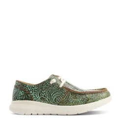 Ariat® Ladies Hilo Vintage Floral Emboss Turquoise Shoes 10044588 11 Ariat® Ladies Hilo Vintage Floral Emboss Turquoise Shoes 10044588 -Ariat Shoes Shop S23 WMS WEST 10044588 side11