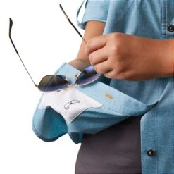 Ariat® Ladies Rebar Made Tough VentTEK DuraStretch™ Blue Shirt 10043564 -Ariat Shoes Shop S23 WMS WORK 10043564 detail03 plus