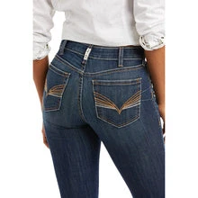 Ariat® Ladies R.E.A.L.™ Katrina High Rise Boot Cut Jeans 10037688 5 Ariat® Ladies R.E.A.L.™ Katrina High Rise Boot Cut Jeans 10037688 - Image 3