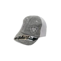 Ariat Infant Logo Heather Grey And White Cap A300008206