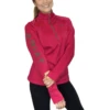 Ariat Ladies Tek Team Red & Bark Brown 1/2 Zip Sweatshirt 10039087 -Ariat Shoes Shop redspecialthingsdf