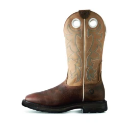 Ariat® Men's Beige Workhog Square Toe Tall Earth Boots 10008205 -Ariat Shoes Shop 10008205c 4e42a5e6 8b33 4a1b bf66 b30a172c2397