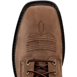 Ariat® Men's Cascade Wide Square Toe Alamo Brown Work Boots 10011917 -Ariat Shoes Shop 10011917 toe