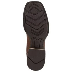 Ariat Men's Tycoon Bar Top Brown & Arizona Sky Square Toe Boots 10014053 -Ariat Shoes Shop 10014053 sole