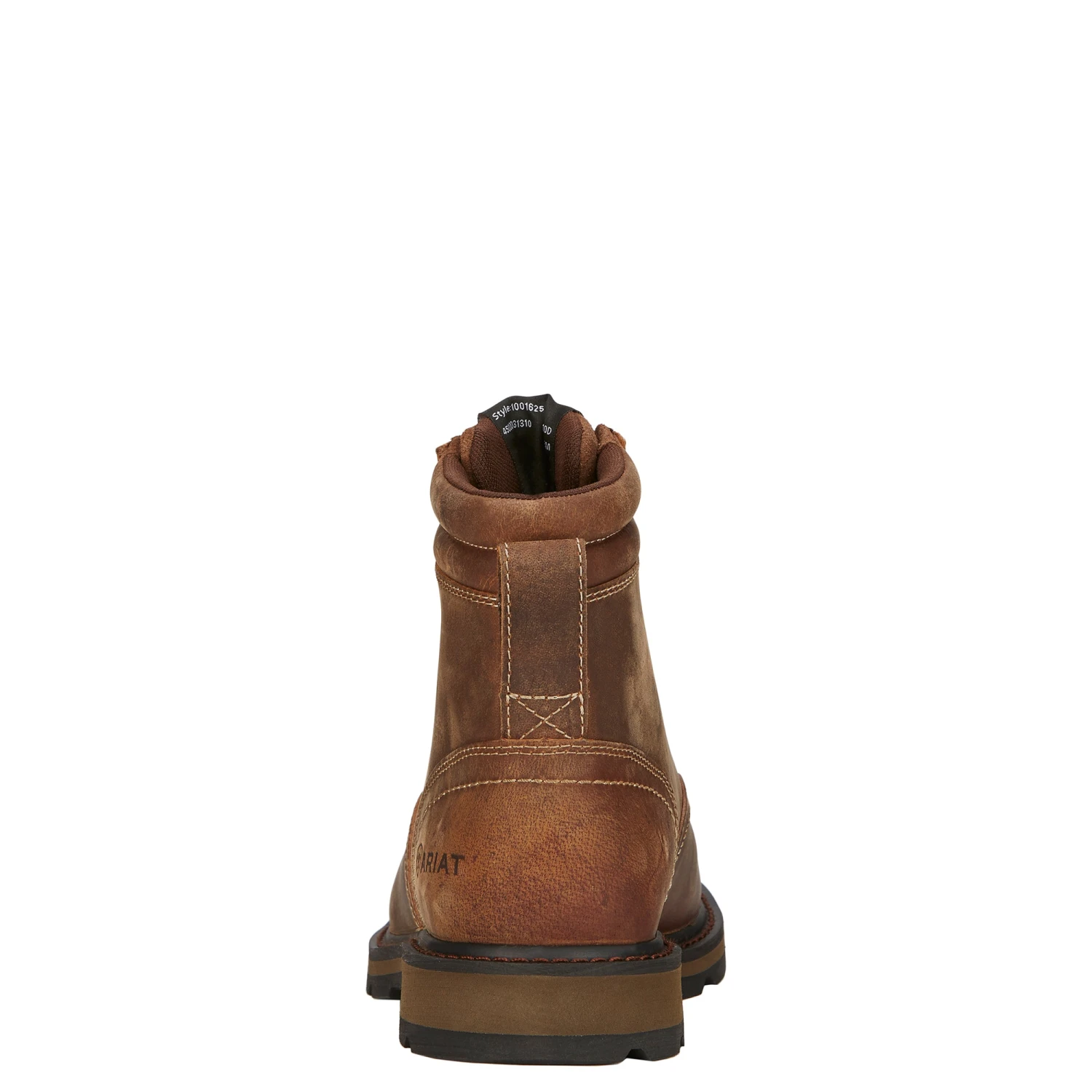 Ariat Men's Groundbreaker 6" Brown Lace-Up Soft Toe Work Boots 10016256 7 Ariat Men's Groundbreaker 6" Brown Lace-Up Soft Toe Work Boots 10016256 - Image 5