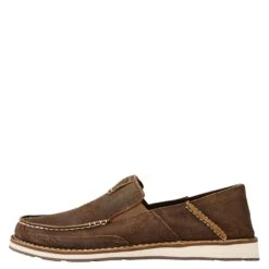 Ariat® Men's Cruiser Rough Oak Brown Slip-On Shoe 10019871 9 Ariat® Men's Cruiser Rough Oak Brown Slip-On Shoe 10019871 -Ariat Shoes Shop 10019871 side min