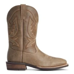 Ariat Men's Hardy Brown Bomber Western Boots 10033895 -Ariat Shoes Shop 10033895 side