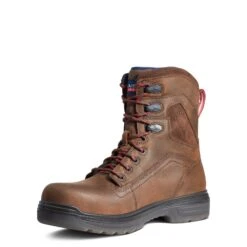 Ariat Men's Turbo 8" USA Assembled H2O Carbon Toe Work Boots 10036737 -Ariat Shoes Shop 10036737 medial