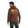 Ariat® Men's Patriot 2.0 Dark Brown Hoodie 10037270 1 Ariat® Men's Patriot 2.0 Dark Brown Hoodie 10037270 -Ariat Shoes Shop 10037270B