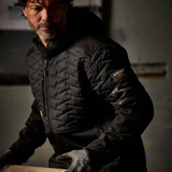 Ariat® Men's Rebar Cloud 9 Insulated Black Jacket 10037509 7 Ariat® Men's Rebar Cloud 9 Insulated Black Jacket 10037509 -Ariat Shoes Shop 10037509 lifestyle