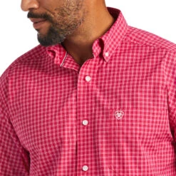 Ariat Men's Bright Rose Pro Series Snap Shirt 10040778 8 Ariat Men's Bright Rose Pro Series Snap Shirt 10040778 -Ariat Shoes Shop 10040778 01