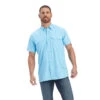 Ariat Men's VenTEK™ Outbound Baltic Sea Button Down Shirt 10041120 -Ariat Shoes Shop 10041120 front