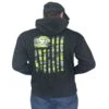 Ariat® Men's Camo Flag Black & Green Hoodie10041729W -Ariat Shoes Shop 10041729WB