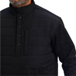 Ariat® Men's Charcoal Caldwell Reinforced Snap Sweater 10041732 -Ariat Shoes Shop 10041732b