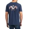 Ariat® Men's Chimayo Navy Heather Graphic T-Shirt 10042193 -Ariat Shoes Shop 10042193 1