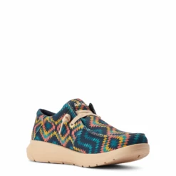 Ariat® Men's Hilo Stretch Lace Blue Aztec Slip On Shoes 10042502 14 Ariat® Men's Hilo Stretch Lace Blue Aztec Slip On Shoes 10042502 -Ariat Shoes Shop 10042502b