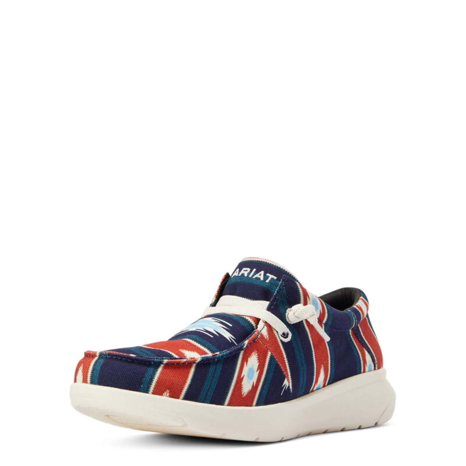 Ariat® Men's Hilo Flex Chimayo Cristo Navy Slip On Shoes 10042581 10 Ariat® Men's Hilo Flex Chimayo Cristo Navy Slip On Shoes 10042581 - Image 8