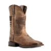 Ariat® Men's Circuit Patriot Weathered Tan Boots 10029699 -Ariat Shoes Shop 1029699