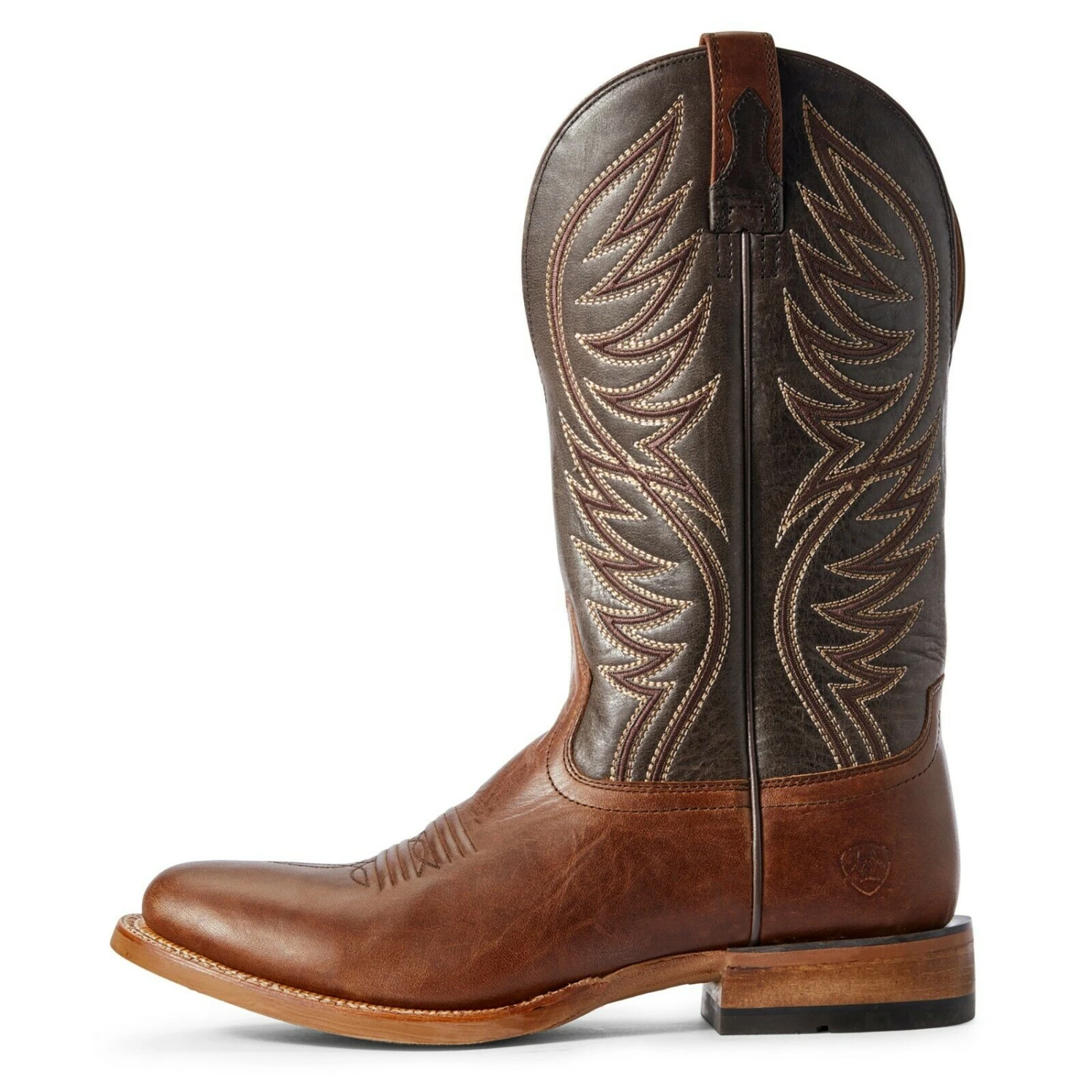 Ariat® Men's Red And Brown Slick Fork Performance Boots 10031477 6 Ariat® Men's Red And Brown Slick Fork Performance Boots 10031477 - Image 4