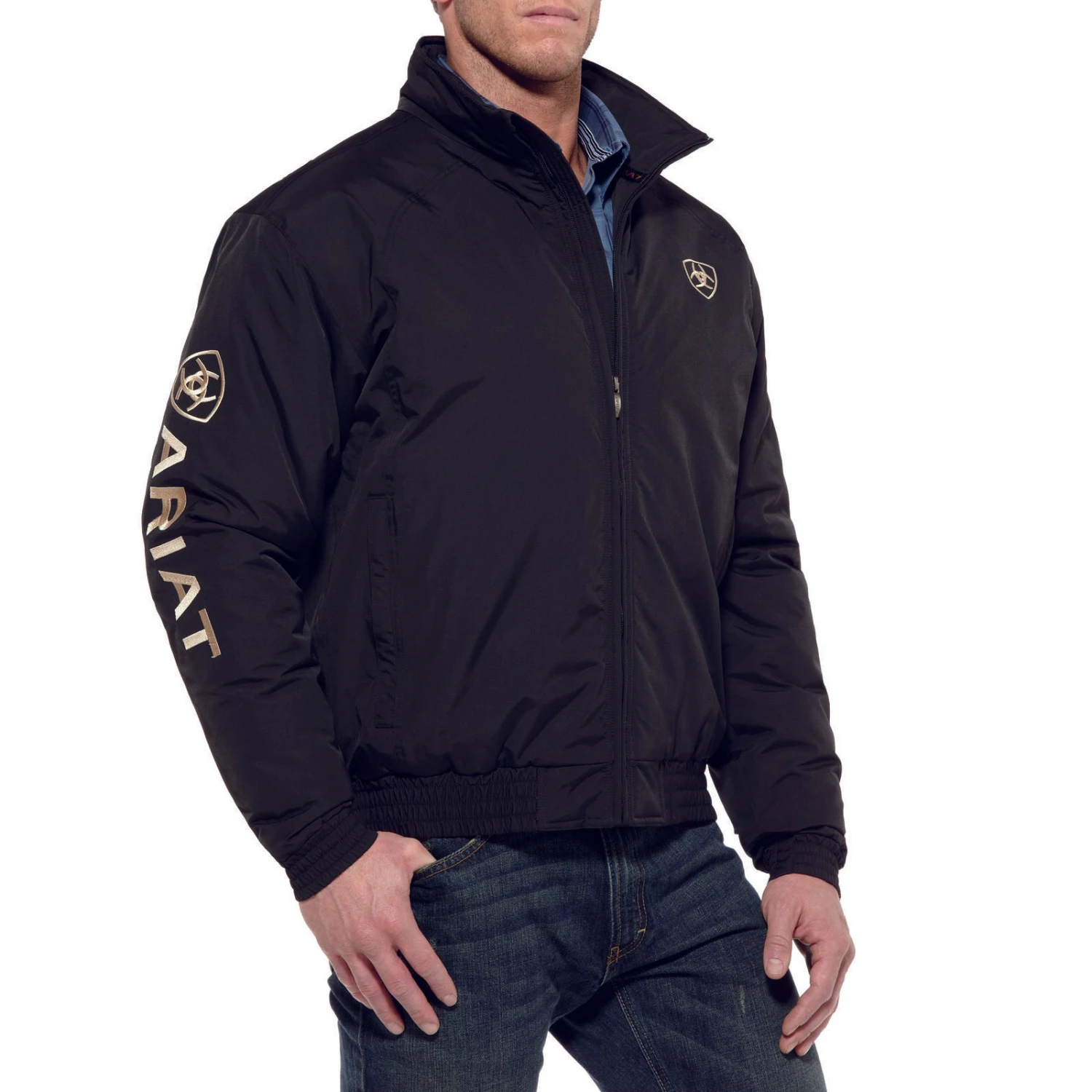Ariat® Men's Team Logo Black Concealed Carry Insulated Jacket 10009945 3 Ariat® Men's Team Logo Black Concealed Carry Insulated Jacket 10009945