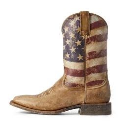 Ariat® Men's Distressed Brown And Flag Circuit Proud Boots 10031513 -Ariat Shoes Shop 57 45cffbba c21c 4751 953c 62d7f18418be