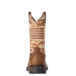 Ariat Men's Brown Workhog Patriot Square Steel Toe Work Boots 10022968 -Ariat Shoes Shop 57 53d629d1 27c2 4be6 9be4 5d09f9a8d66d