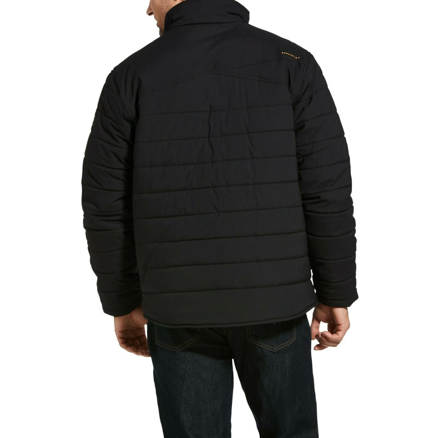 Ariat® Men's Rebar™ Valiant Ripstop Black Insulated Jacket 10032975 4 Ariat® Men's Rebar™ Valiant Ripstop Black Insulated Jacket 10032975 - Image 2