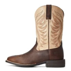 Ariat Men's AMOS Barley Brown & Tan Western Boots 10034045 -Ariat Shoes Shop 57 99ffe26d 8f39 4fab bec0 ebbf163f5580