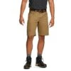 Ariat® Men's Rebar™ Khaki Made Tough DuraStretch Work Shorts 10030265 -Ariat Shoes Shop 57 ca8d83e8 fe58 4658 a3d5 e87eb0461f57