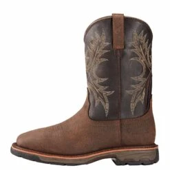 Ariat® Men's Workhog H2O Bruin Brown/Coffee Waterproof Boot 10017436 -Ariat Shoes Shop 57 fa03e6a8 f331 4477 875d 3856eb39161a
