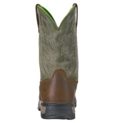 Ariat® Men's Rebar Flex Western H2O Rye Brown & Green Boots 10021485 11 Ariat® Men's Rebar Flex Western H2O Rye Brown & Green Boots 10021485 -Ariat Shoes Shop Ariat 10021485 4