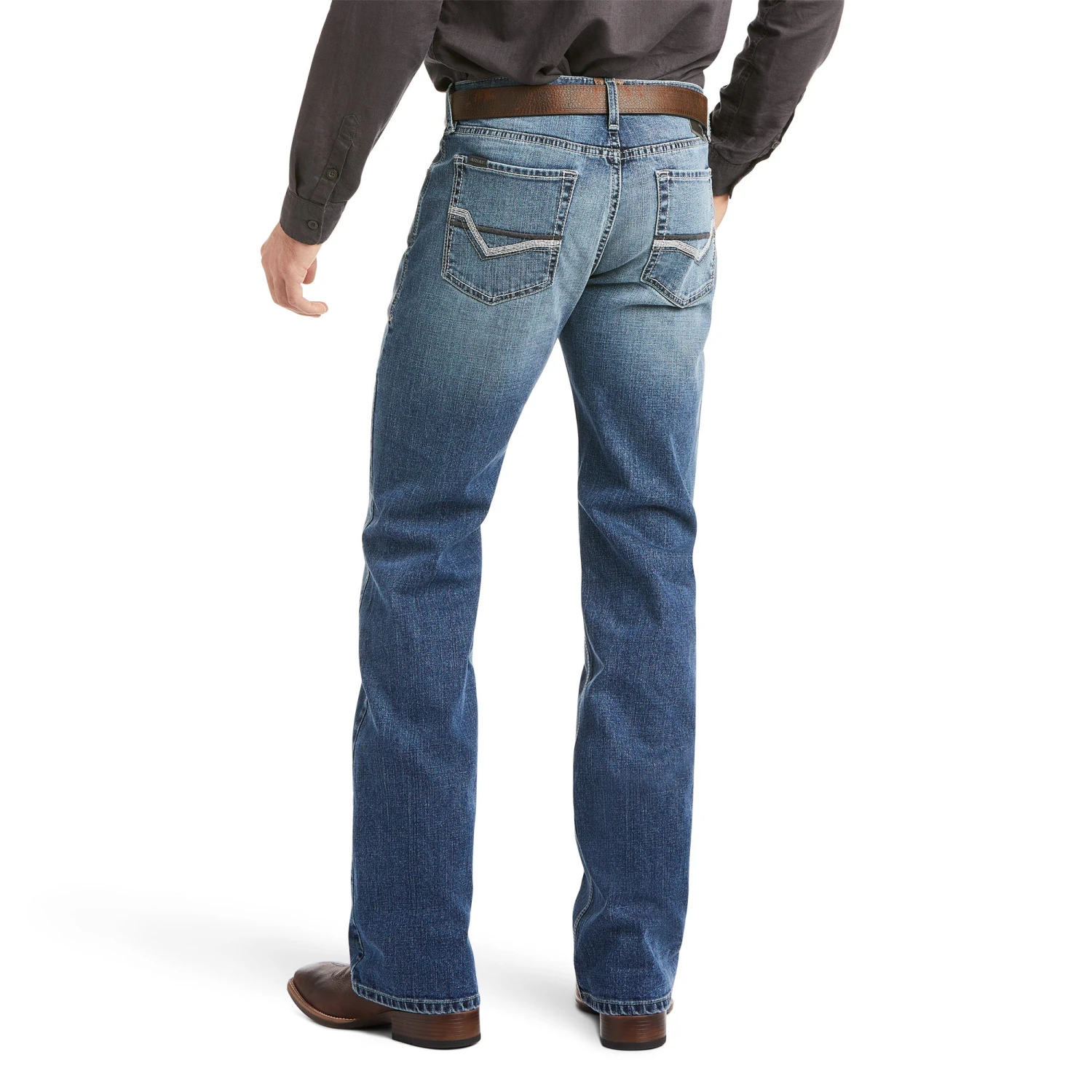 Ariat® Men's M5 Novato Straight Stretch Boot Cut Jeans 10037966 3 Ariat® Men's M5 Novato Straight Stretch Boot Cut Jeans 10037966