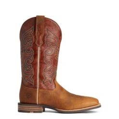 Ariat Men's Everlite Go Getter Brown & Rust Western Boots 10038369 -Ariat Shoes Shop F21 MNS WEST 10038369 side11