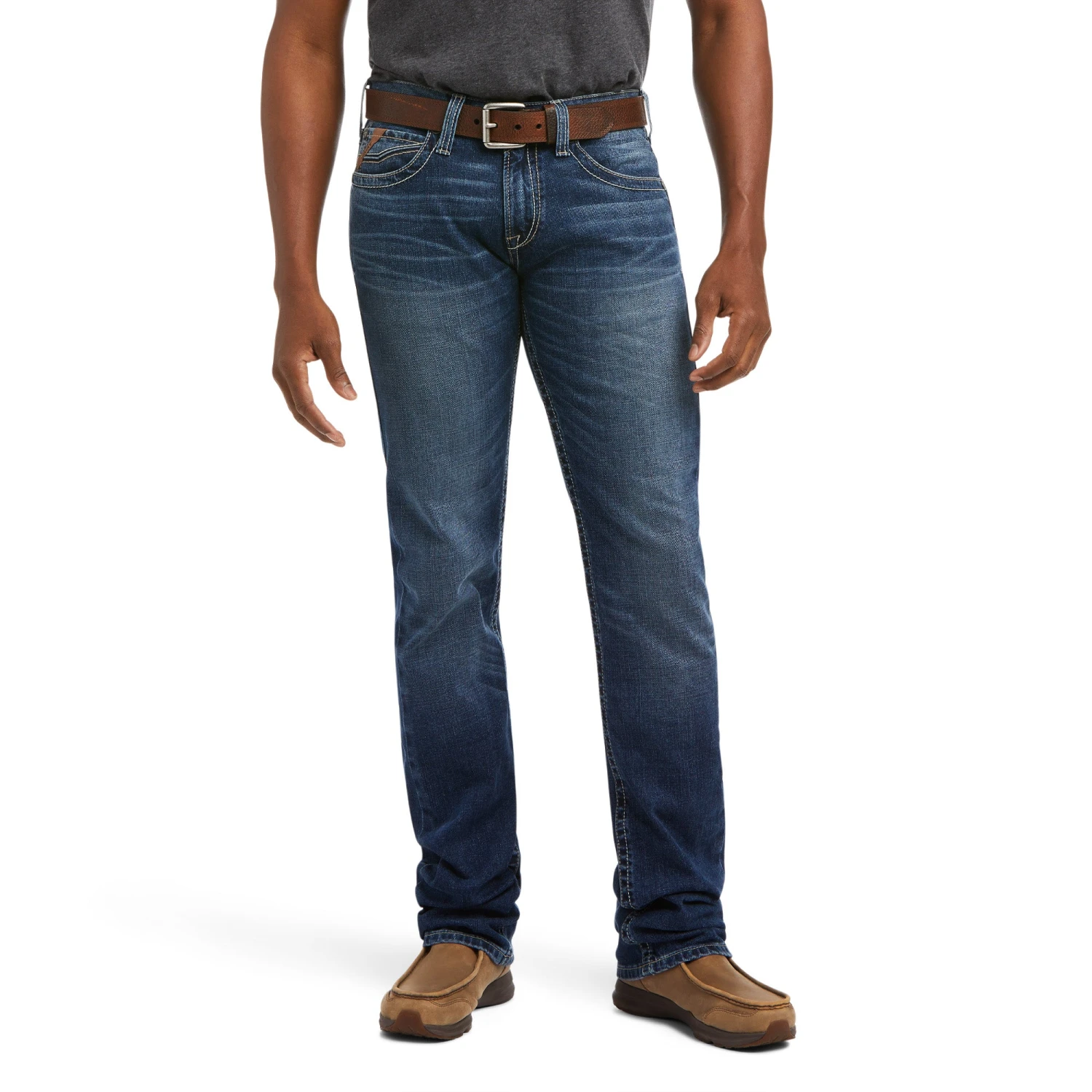 Ariat Men's M7 Rocker Stretch 3D Grafton Straight Jeans 10036876 4 Ariat Men's M7 Rocker Stretch 3D Grafton Straight Jeans 10036876 - Image 2