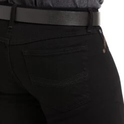 Ariat® Men's M7 Slim Legacy Straight Black Jeans 10037890 -Ariat Shoes Shop F21 WEST MNS 10037890 detail03