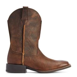 Ariat Men's Sport Rambler Bartop Brown Square Toe Boots 10042586 -Ariat Shoes Shop F22 MNS WEST 10042586 side231654