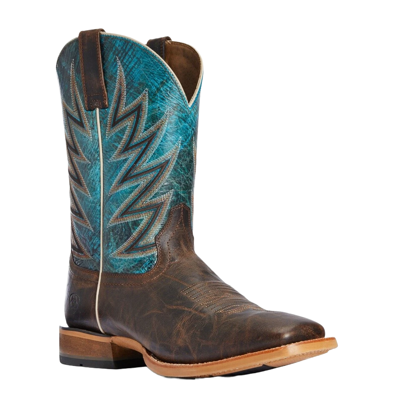 Ariat® Men's Stout Brown & Atlanta Blue Challenger Boots 10033942 3 Ariat® Men's Stout Brown & Atlanta Blue Challenger Boots 10033942
